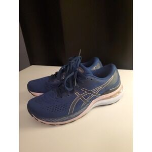 Asics Gel-Kayano 28 Womens Shoes Size 8M Mako Blue Work Out Gym Athletic Running